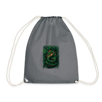 Sunburst Serpent - Sac de sport léger - gris - Devant