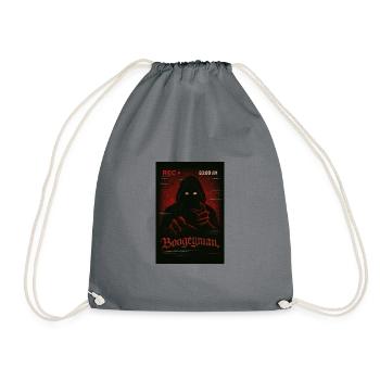 VHS Glitch Boogeyman Horreur T-shirt - Sac de sport léger - gris - Devant
