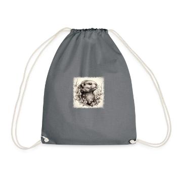 dictons cadeau d’anniversaire couleurs animal aquatique ville - Sac de sport léger - gris - Devant