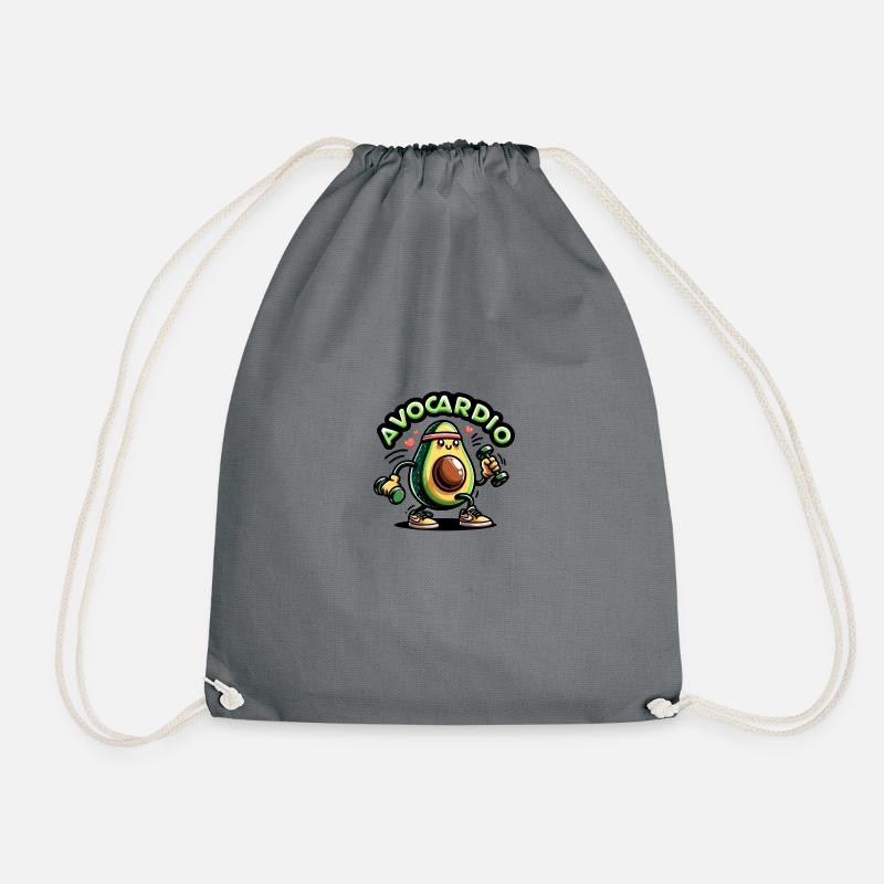 Avocardio - Sac de sport léger - gris