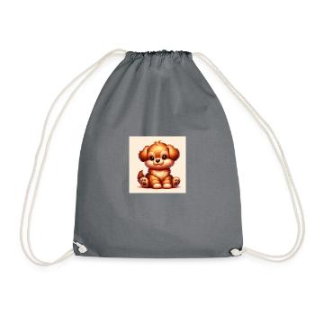 Chiot - Sac de sport léger - gris - Devant