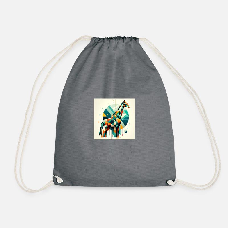 Géométrique 1 - Sac de sport léger - gris
