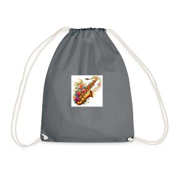 Saxo Fleuriste - Sac de sport léger - gris - Devant