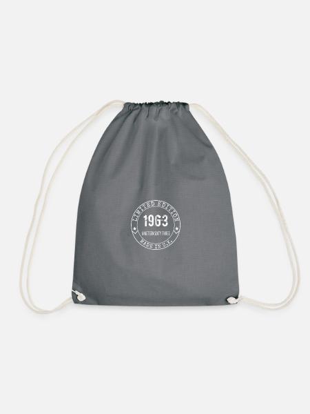 1963 Limited Edition - Drawstring Bag - grey