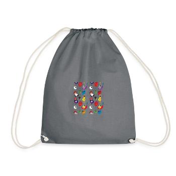 Birdification - Sac de sport léger - gris - Devant