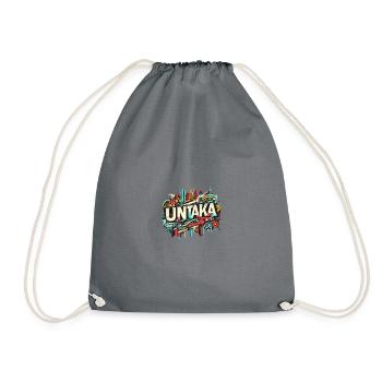Untaka Wear Kollektion - Turnbeutel - Grau - Vorne