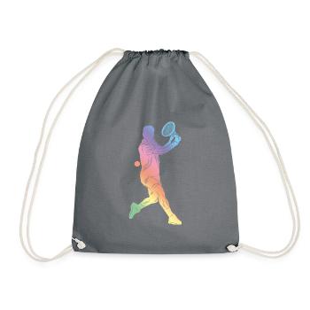 Sport de tennis - Sac de sport léger - gris - Devant
