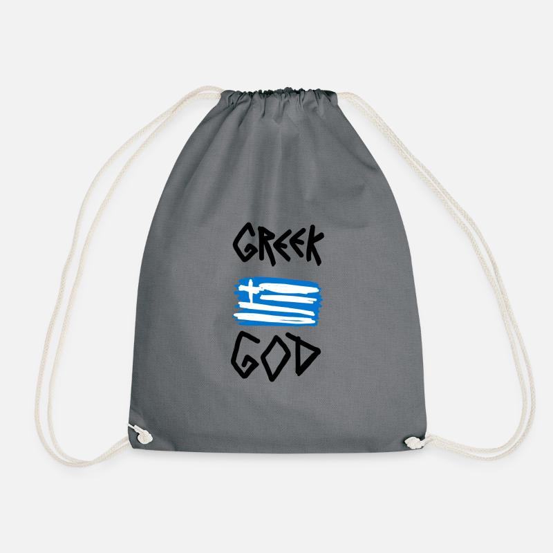 Dieu grec - Sac de sport léger - gris