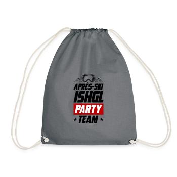 Après Ski Ishgl Party Team - Drawstring Bag - grey - Front