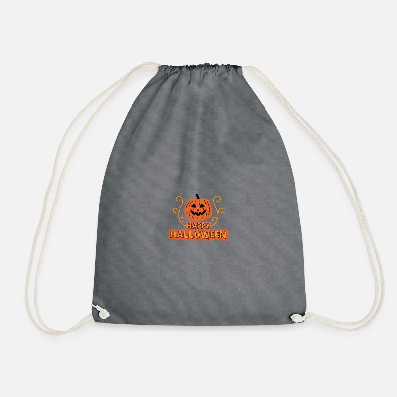 Halloween - Turnbeutel - Grau