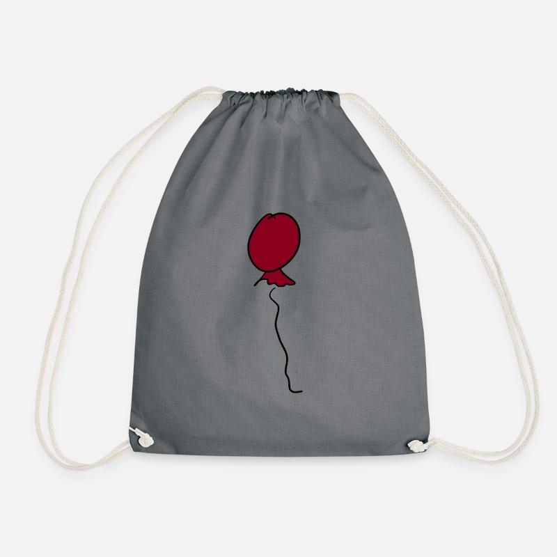 Balloon * balloon - Drawstring Bag - grey