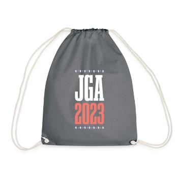 Jga 2023 Junggesellenabschied - Turnbeutel - Grau - Vorne