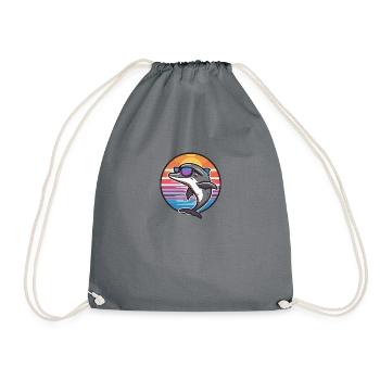Delfin Cool Été - Sac de sport léger - gris - Devant