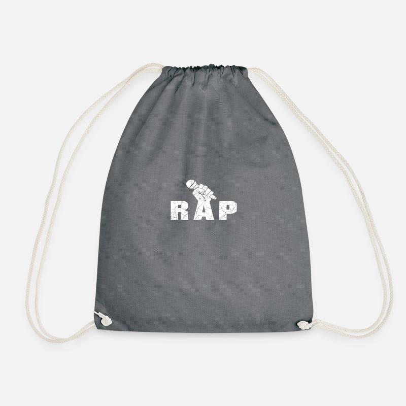 Rap Rapper Rap Style de Musique - Sac de sport léger - gris
