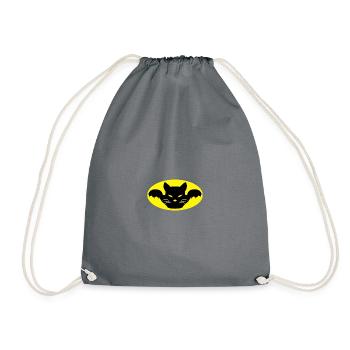 Catwoman - Turnbeutel - Grau - Vorne