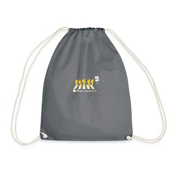 Good Way - Drawstring Bag - grey - Front