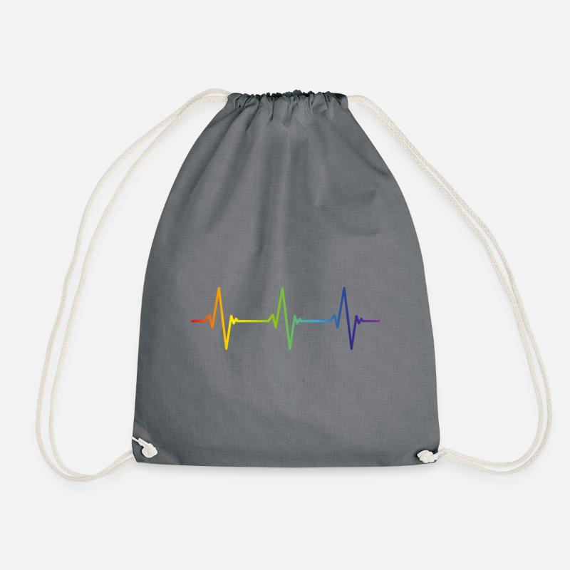 Cadeau de LGBT de la CSD Rainbow Gay Pride CSD - Sac de sport léger - gris