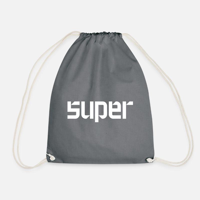 super - Sac de sport léger - gris