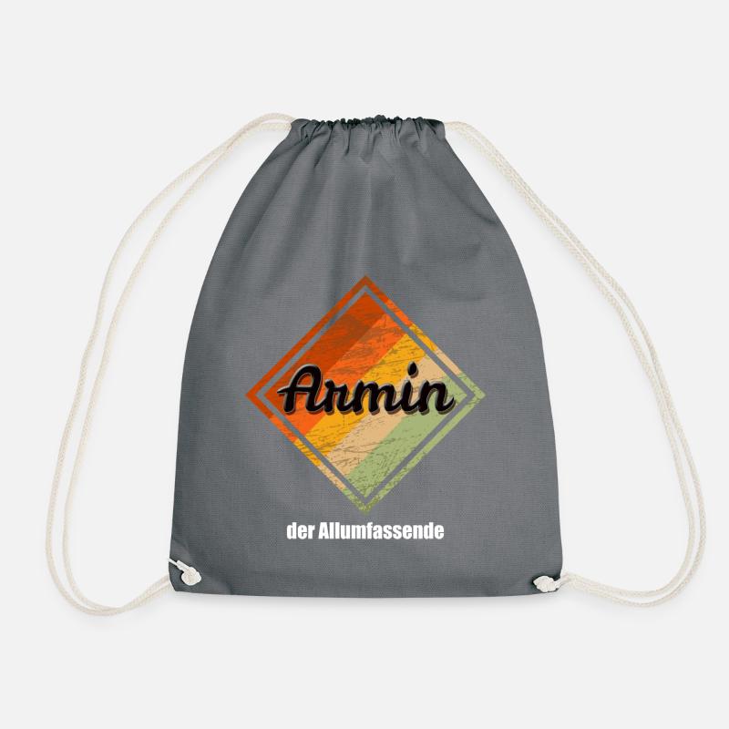 Armin - Turnbeutel - Grau