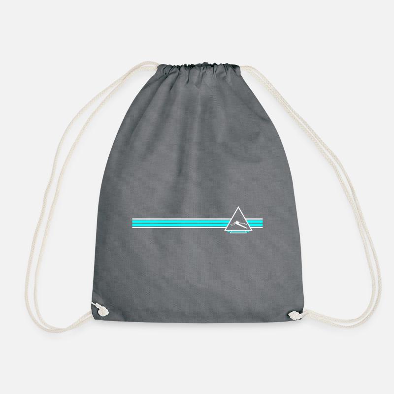 rowing - Drawstring Bag - grey