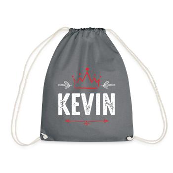 Kevin - Turnbeutel - Grau - Vorne