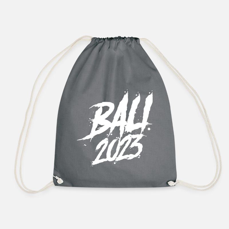 Bali 2023 - Turnbeutel - Grau
