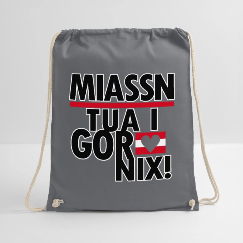 Austrian dialect Styrian Drawstring Bag