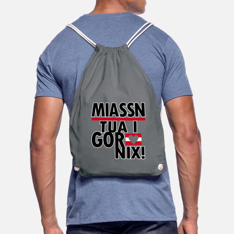 Austrian dialect Styrian Drawstring Bag