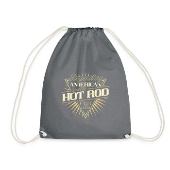 American Hot Rod - Sac de sport léger - gris - Devant