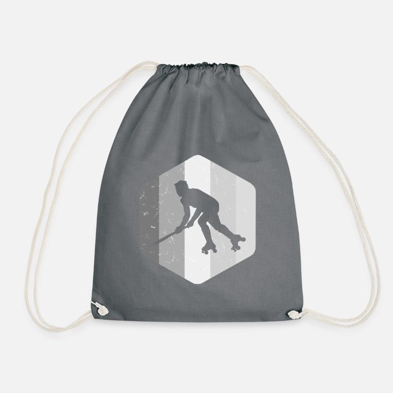 Rollhockey - Turnbeutel - Grau