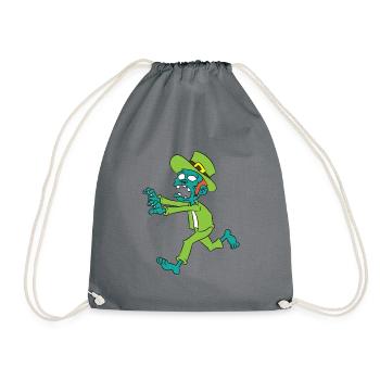 Zombie Leprechaun - Sac de sport léger - gris - Devant