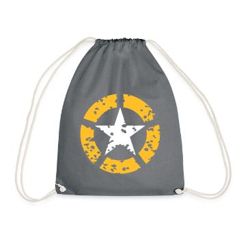 AVM STAR - Multicolor-Design - TRASH 5 CUT - 16x4 - Turnbeutel - Grau - Vorne