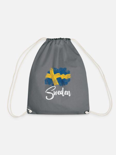 Sweden - Turnbeutel - Grau