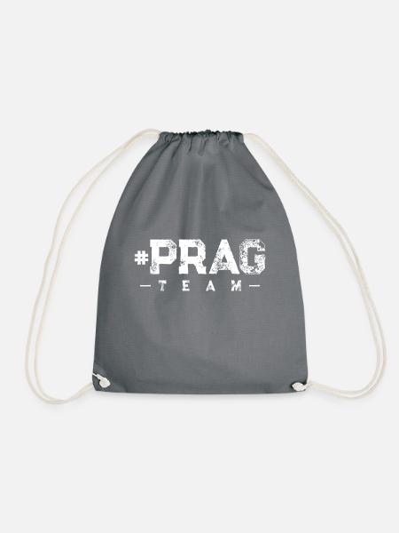 prag team - Turnbeutel - Grau