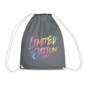 édition limitée colorée - Sac de sport léger - gris - Devant