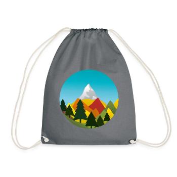 Automne - Sac de sport léger - gris - Devant