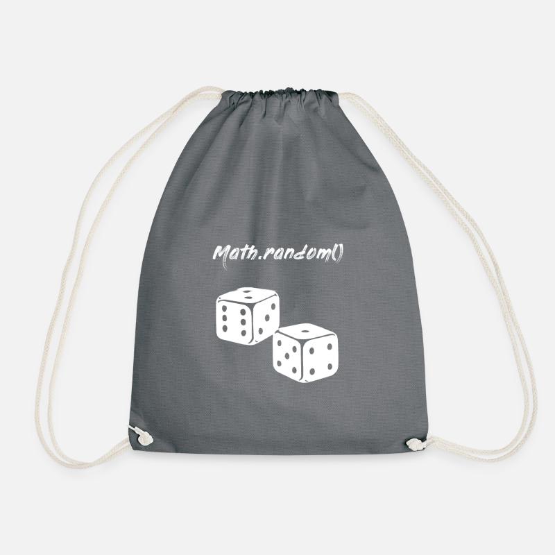 Programmeur de cube Math.random () aléatoire - Sac de sport léger - gris