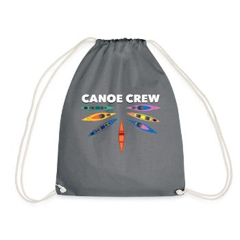 Canoe crew - Turnbeutel - Grau - Vorne
