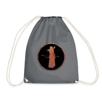 Archer celtique - Sac de sport léger - gris - Devant