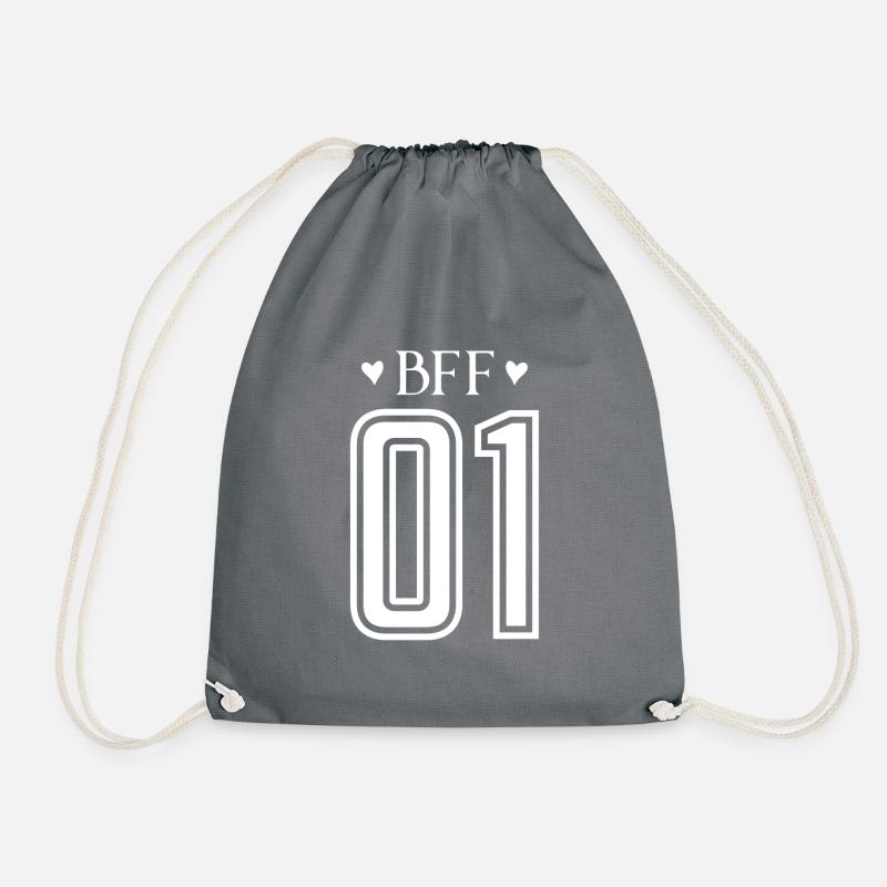 Bff 01 Beste Freunde - Turnbeutel - Grau