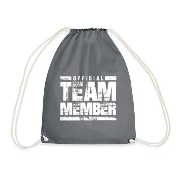 Membre de l’équipe Officiel - Sac de sport léger - gris - Devant