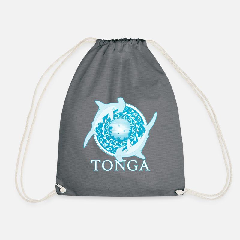 Hammerhaie Tonga Pride - Turnbeutel - Grau