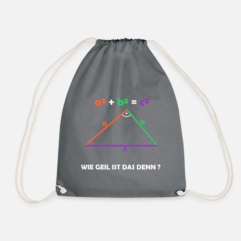 Pythagore - Sac de sport léger - gris
