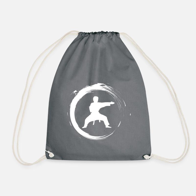 Karate - Turnbeutel - Grau