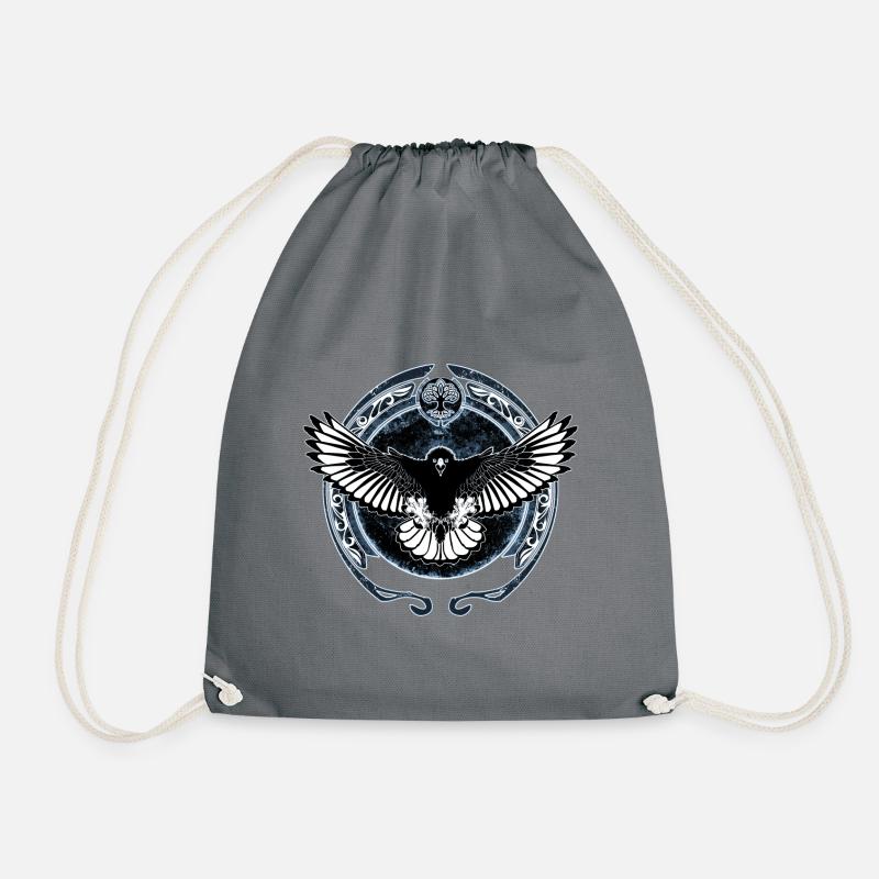 Keltischer Falke - Turnbeutel - Grau