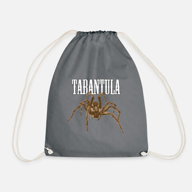 Tarantula - Drawstring Bag - grey