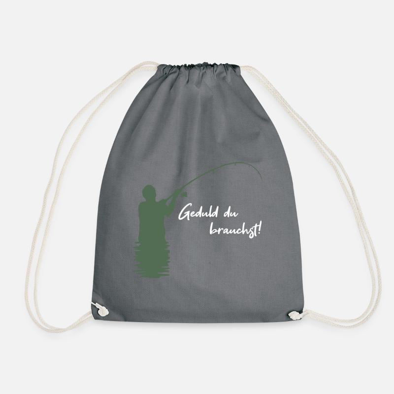 Angler - Turnbeutel - Grau