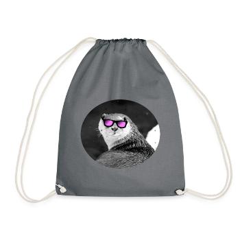 Otter lunettes de soleil loutre - Sac de sport léger - gris - Devant