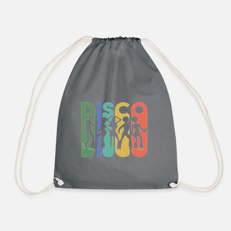 Disco Roller - Turnbeutel - Grau