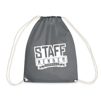 staff member - Sac de sport léger - gris - Devant
